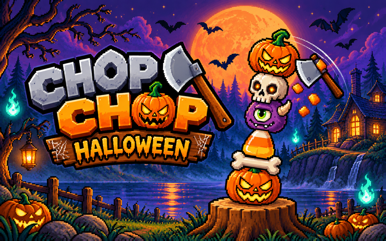 Chop Chop: Halloween key art