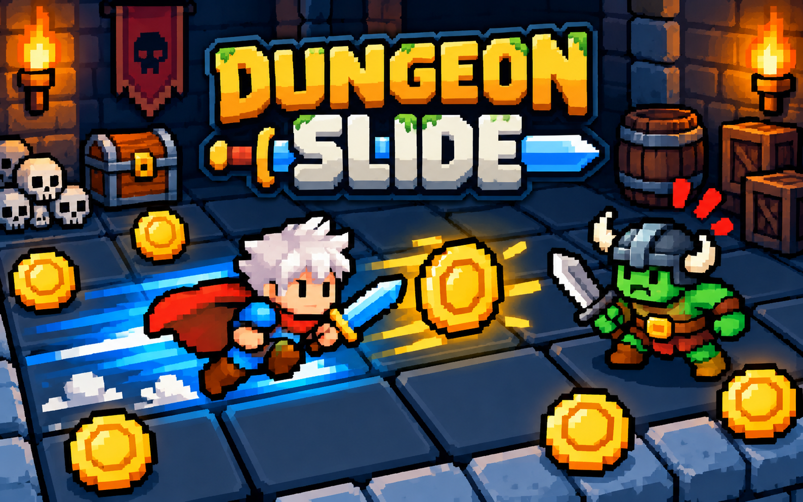Dungeon Slide key art